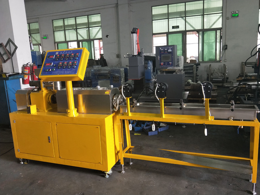 Twin Screw Extrusion Granulator Fully Automatic PLC Program Control