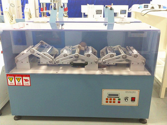 90° Flexing Angle Sole Flexing Tester with 125-150 Cycles/Min Speed and EN 344 ISO 17707 Compliance