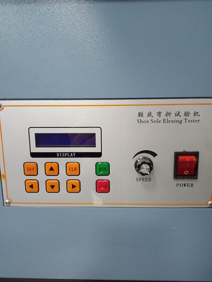 90° EN ISO 20344 Bending Whole Leather Shoes Sole Flexing Resistance Testing Machine - Front View